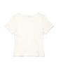 LEE Women'S Wrinkle Short Sleeve T-Shirt Ivory