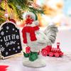 Christmas Animal Figurine Christmas Decor Arts Versatile Crafts Ornament Farm Animal Statue for Bedroom Winter Party Home Indoor