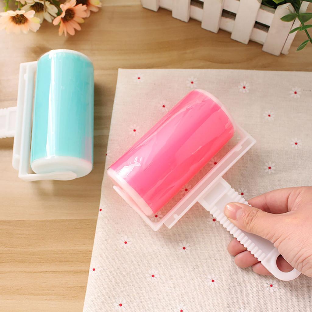 1PCS Hot Sale Household Colorful Cleaning Tools Lint Roller Remover Sticky Brush Roller For Pet Hair