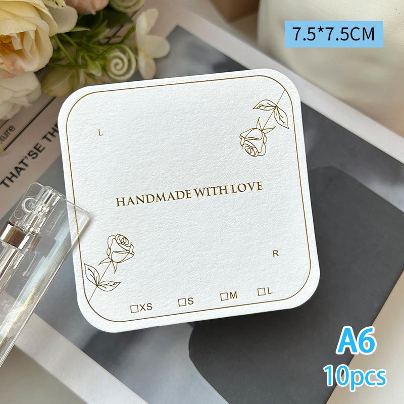 

10 шт. упаковка для накладных ногтей, демонстрационная карточка с образцами дизайна накладных ногтей ручной работы, демонстрационная карточка для салона маникюра A6