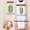 1Pair Silicone Magnetic Remote Control Holder Wall Mount for TV and Electronic Device Management