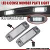 2Pcs Super White LED Number License Plate Light For Hyundai Kona I40 CW Sonata VI 10 YF 10MY Car-styling