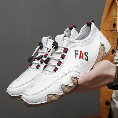 Genuine Leather Men's Shoes Non-slip Casual Lazy Shoes Soft Flat Shoes Casual Shoes