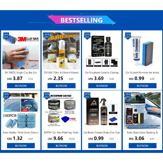 Car Wax Polishing Paste Crystal Hard Wax Scratch Repair Paint Care Car Washer Waterproof Film Coating Detailing
