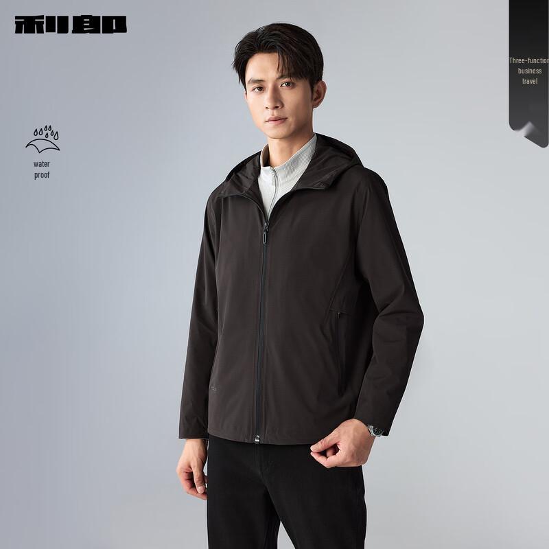 LILANZ Men s Waterproof Hooded Trench Coat 185/100A