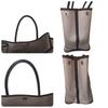 Hermes Garden Party Handbag  Tote Bag   Toile H   PVC  Brown & Beige   StampF