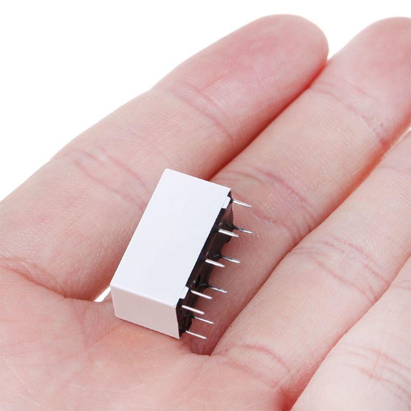 HFD2-003-M-L2-D Double In-line Single Coil Relay 10 Pin 3V Coil Bistable Latching Micro Mini Relay Easy To Install