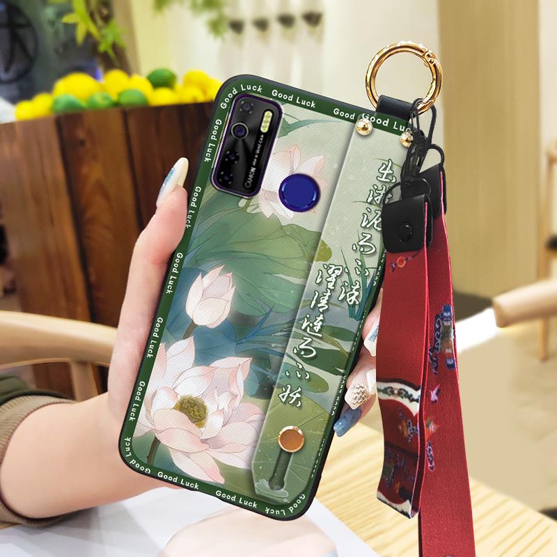 Shockproof Fashion Phone Case For Tecno Camon15/15Air/16S/KD7H/CD6/CD7/Spark5/5Pro Chinese Style Back Cover Waterproof