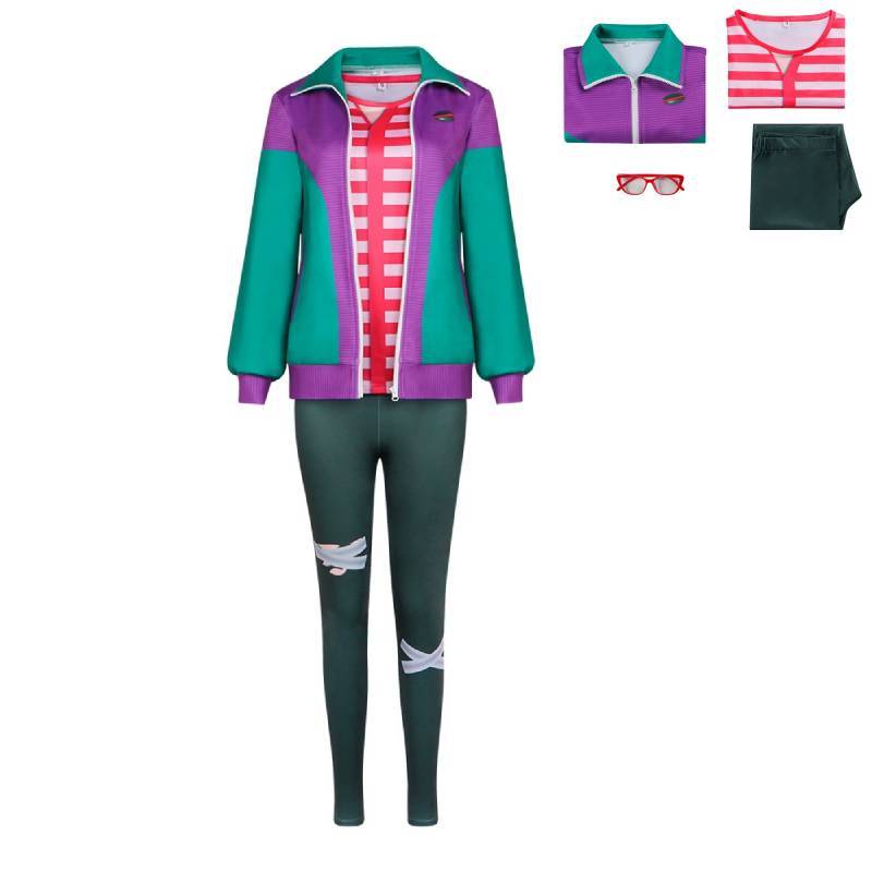 Forgotten Island Jo Raissa Cosplay Costume For Women With Uniform Wool Fabric For Anime Role Play
