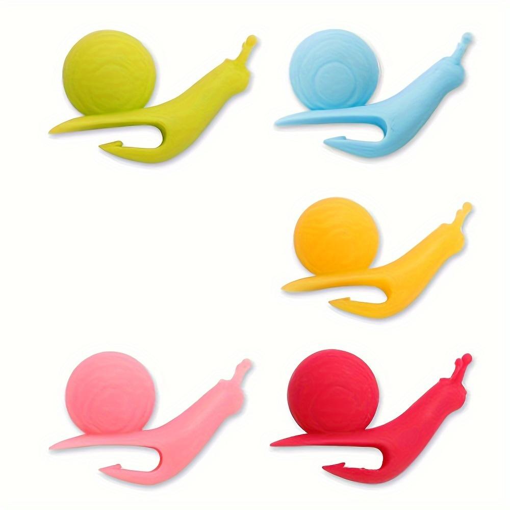 5Pcs Snail-Shaped Tea Infuser - Silicone Kitchen Gadget for Tea Lovers
