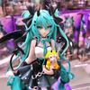 Anime Little Devil Hatsune Miku Raccoon Dark Angel Desktop Cute Model Peripheral Ornaments Gifts PVC Kid Friendly Entertaining Fun Play Safe