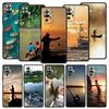 Phone Case For Xiaomi Redmi Note 14 13 12 5G 11 10 Pro Plus 4G 9S 9 14C 13C 12C 10C 9C 9A Soft TPU Cover Fishing