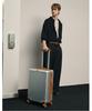 DAKS MEN'S ACCESSORIES Silver Solid Color Polycarbonate Hard Suitcase_Dbba6E570Sv