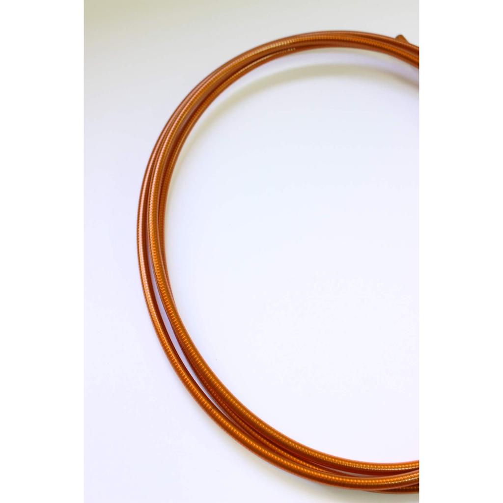 Nissen Cable Co., Ltd. Stainless Steel Outer Brake Cable, 2m, Pure Orange