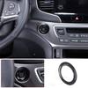 Glossy Black Engine Start/Stop Push Button Trim Cover Ring For Honda Pilot 15-22