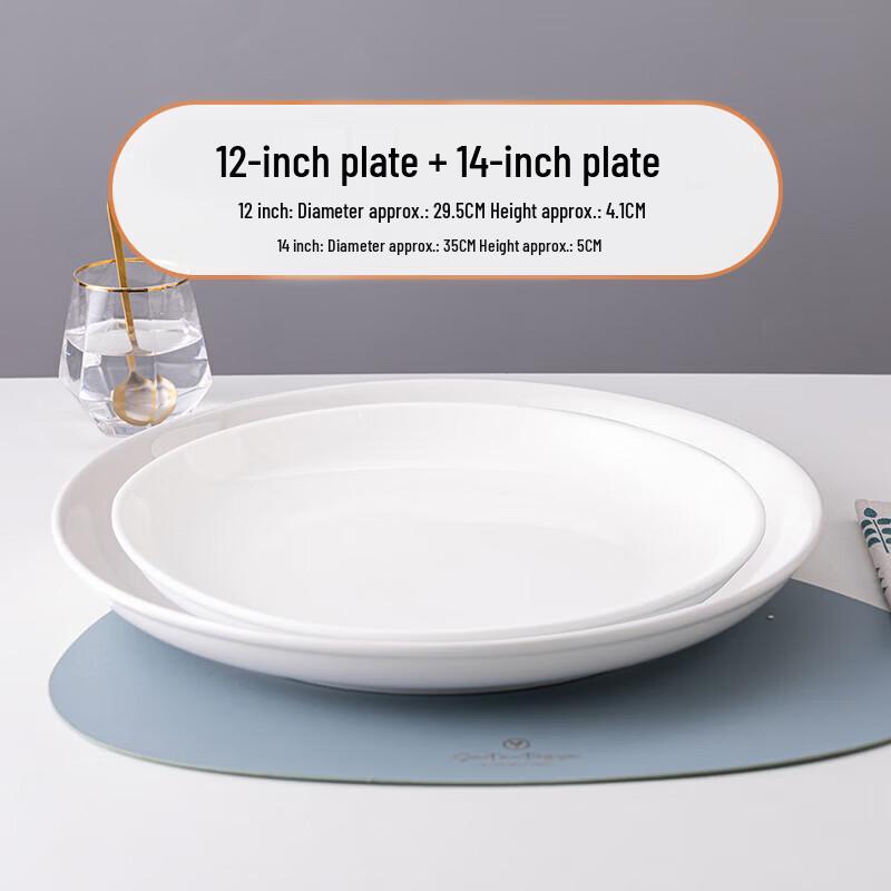 Yujia Keramik Runde Essteller