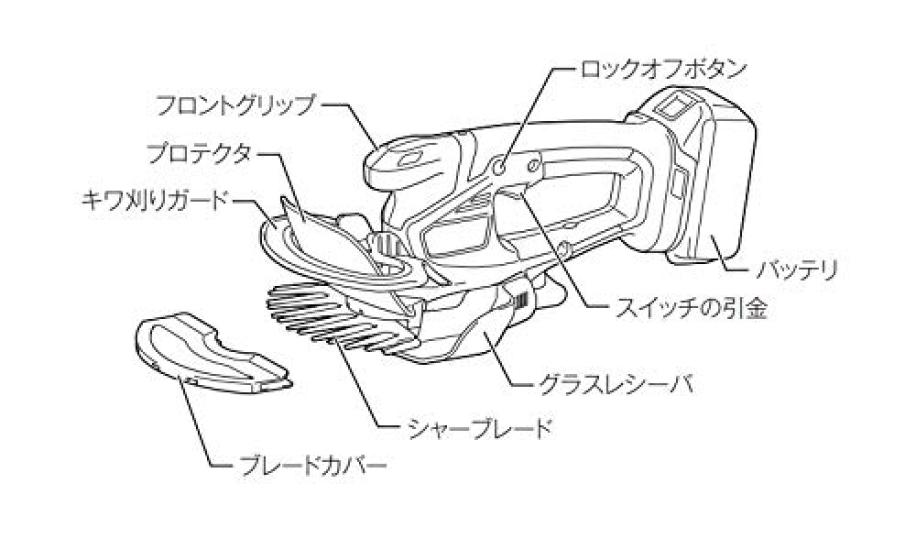 Makita MUM604DRF Rechargeable 18V Lawn 160mm Cutting Battery and Charger Included Trimmer, Width,