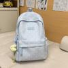 Large Capacity Polka Dot Backpack Dual-Shoulder School Bags Travel Backpack  Students