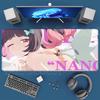 ZZZ Zenless Zone Zero Nangong Yu Aria Sunna Mouse Pad Cute Anime Girl Angels of Delusion PC overlock Mousepad Large Size DeskMat