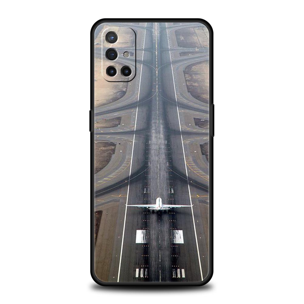 

Phone Case For Oneplus 13R 13 12 10T 11 R10 Nord N100 N200 N10 9 9R CE 2 3 Z Pro Lite 5G Soft TPU Travel-Nspired Airplane Route OnePlus Z