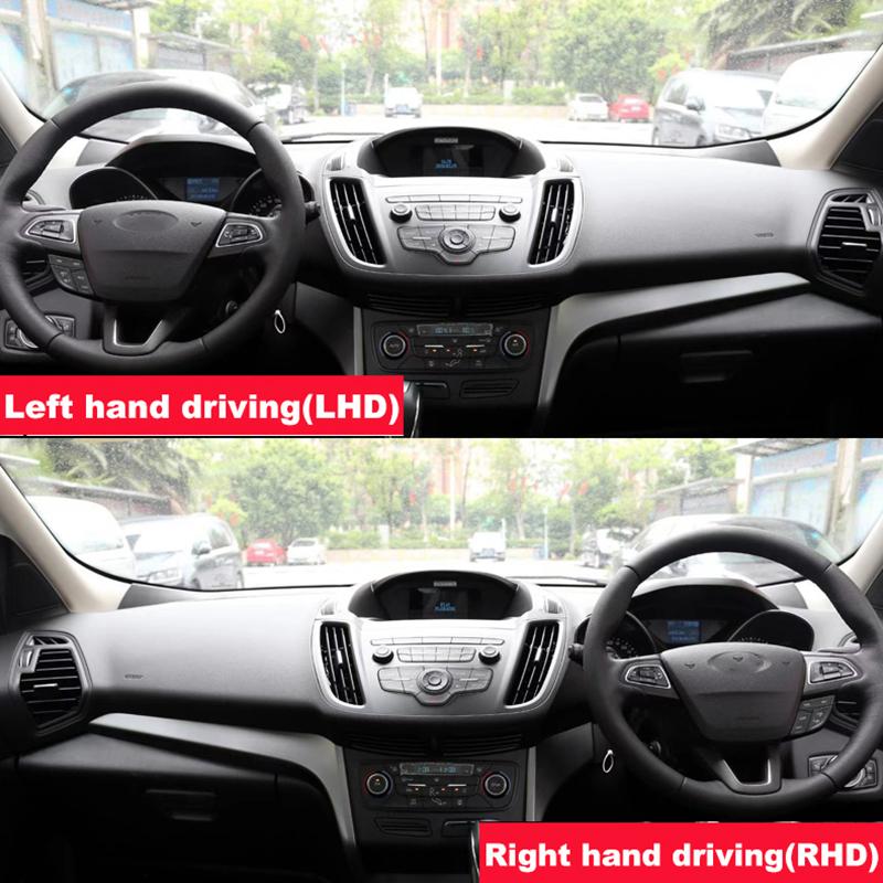 Auto Dashboard Vermeiden Licht Pad Instrument Plattform Abdeckung Matte Teppiche Borte Für Ford Kuga MK2 Escape 2013 2014 2015 2016 2018