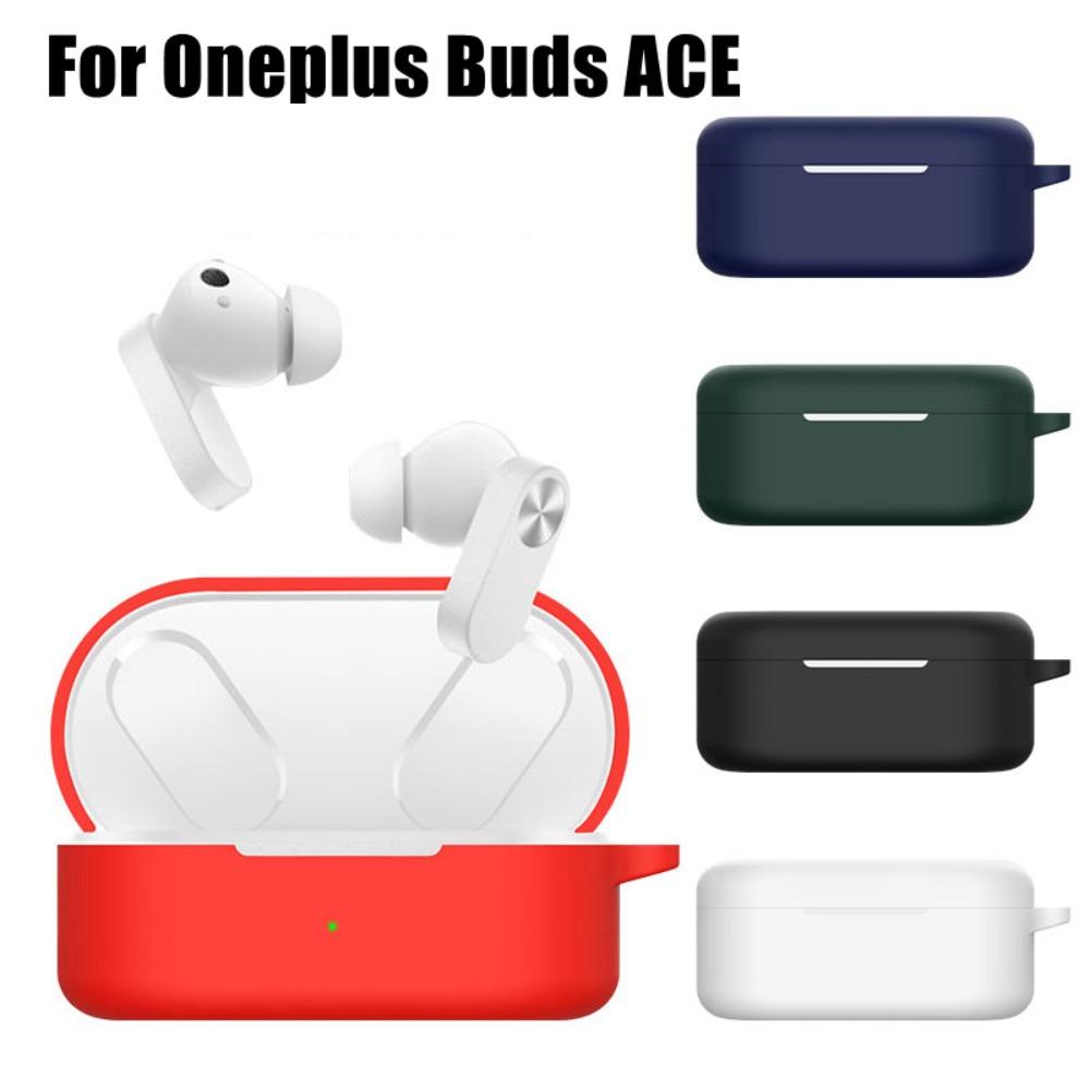 

Shockproof Protector Silicone Shell New Case Cover for Oneplus Buds ACE зелёный