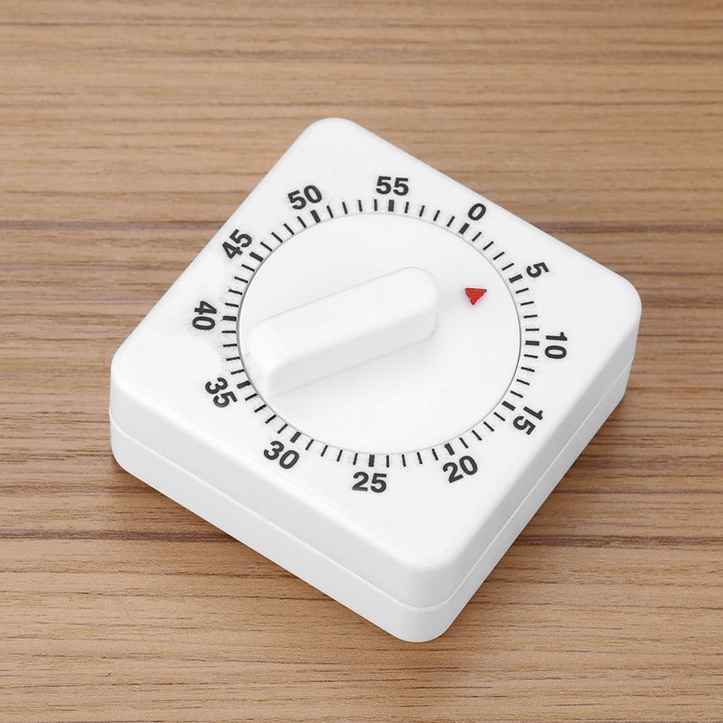 60 Minutes Mechanical Cooking Timer Portable Count Down Timer with Loud for No Battery Needed Baking Kitchen Tool