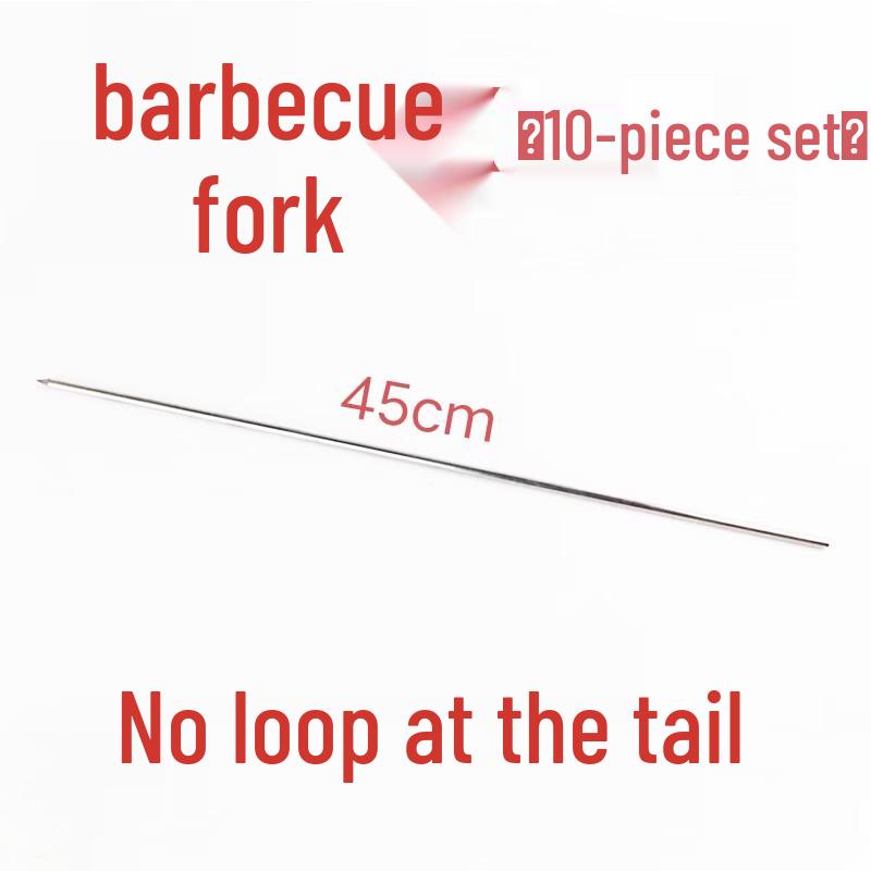 Stainless Steel BBQ Roasting Skewers