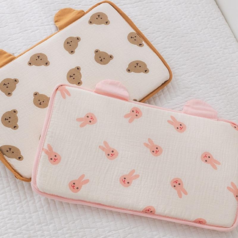 Lightweight & Portable Kids Pillow with Lovely Pattern Designs Safe Non Toxic Choice Room Pillow Convenient Bed Cushion