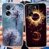 For Xiaomi 13T Pro Case Luxury Painted Back Cover Clear Silicone Phone Case For Xiaomi Mi 13T Pro 13TPro Soft Fundas 6.67'' Bags