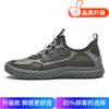 Men's shoes 2025 summer new men's refreshing mesh outdoor hiking shoes travel sports breathable fly-woven mesh shoes
