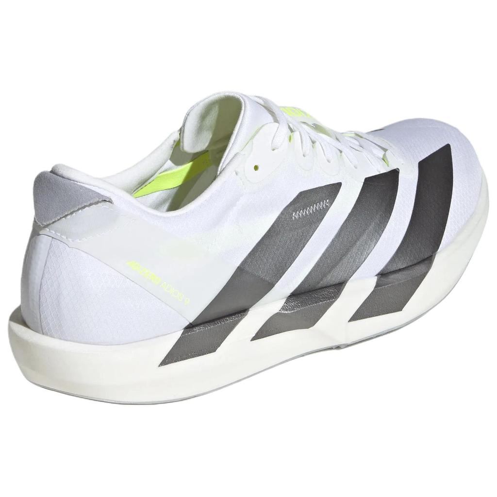 adidas Zapatillas Adizero Adios 9 Cloud White Iron Metallic para Hombre Iron-Metallic Solar-Yellow KH8894