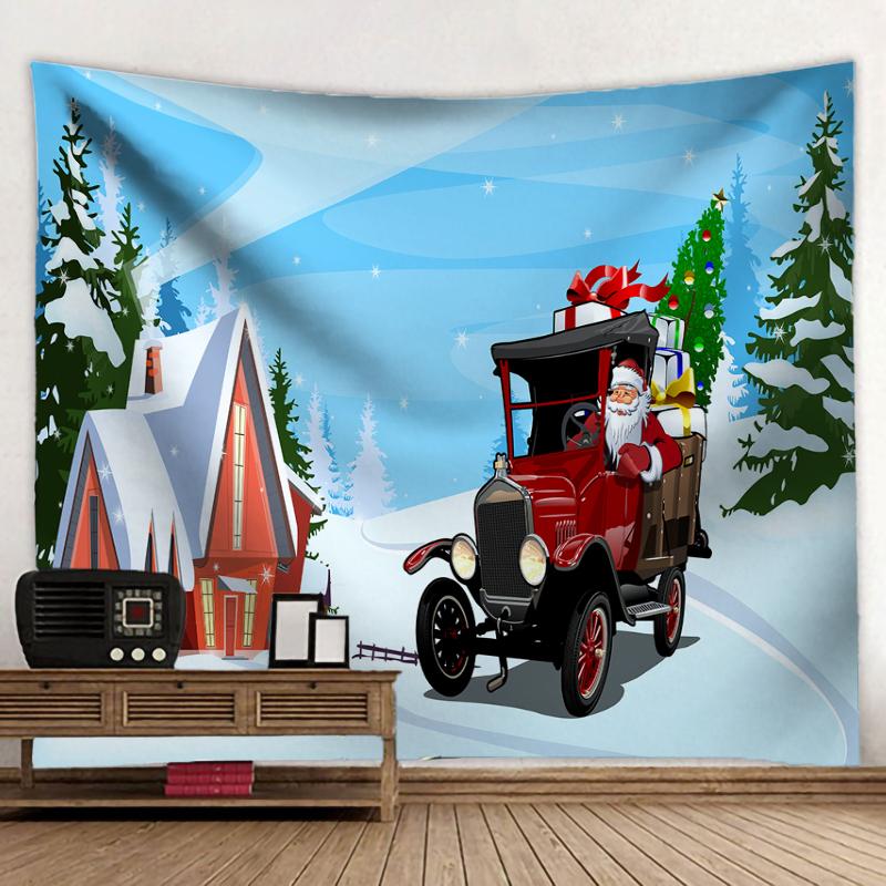 Christmas Balls And Snow Wall Hanging Tapestry Christmas Wall Hanging Tree Wall Hanging Gorgeous Christmas Tree Fireplace Gifts