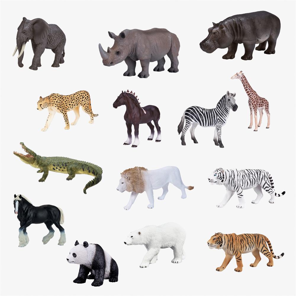 

[young toys] Youngtoys Wild Life Animal Figure Series (Choose 1 of 14 Realistic Designs) Elephant