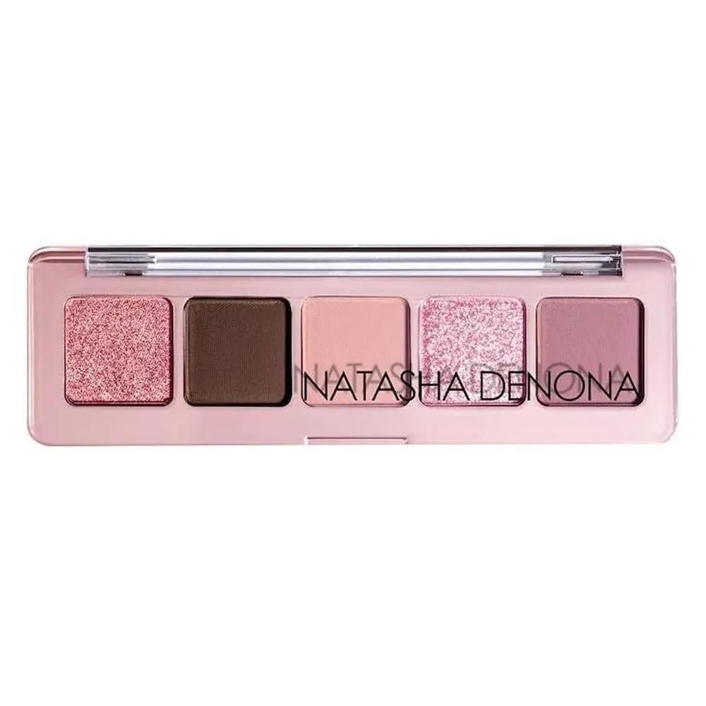 Natasha Denona Mini Eyeshadow Palette 1 Pack Rose Natasha Denona Mini Rose Eyeshadow Palette + Bonus