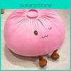 Almohada de Peluche con Forma de Bollo al Vapor Rellena de Algodón PP Juguete Lindo para Alivio del Estrés para Niños y Adultos