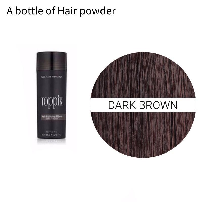 Fibre per Capelli Toppik Volumizzanti Polvere per Capelli Corti Aspetto Naturale