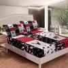 Forest Elk Pattern Sheet Three-Piece Digital Printed Sheet Bedding Set Adult Children