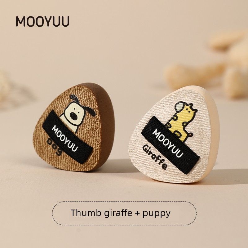 

Mooyuu Cute Pet Thumb Puff Detail Mini Finger Concealer Cushion Finger Tip Setting Mini Puff Moyu Thumb Powder Puff Giraffe/Puppy