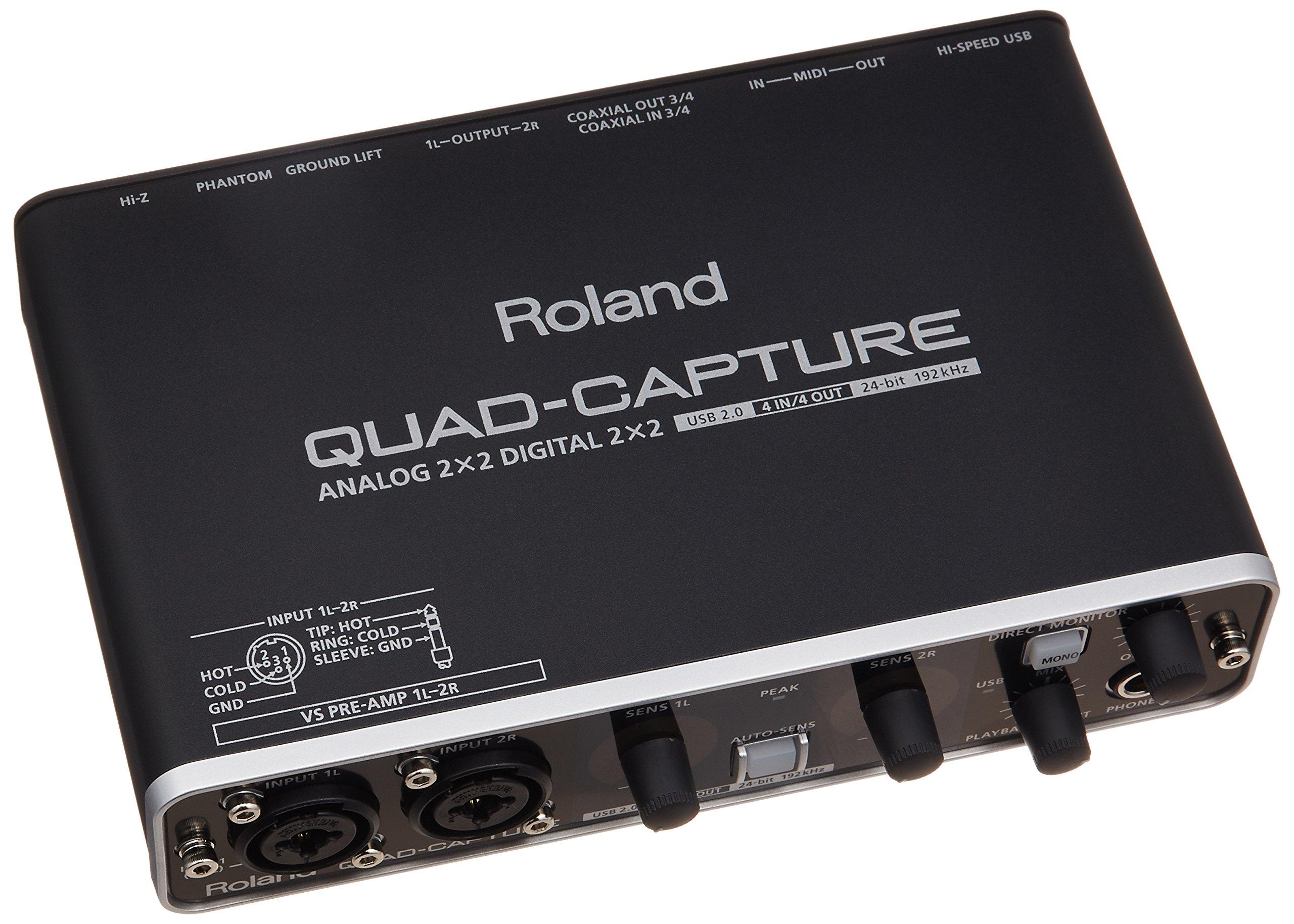

Аудиоинтерфейс Roland QUAD-CAPTURE UA-55