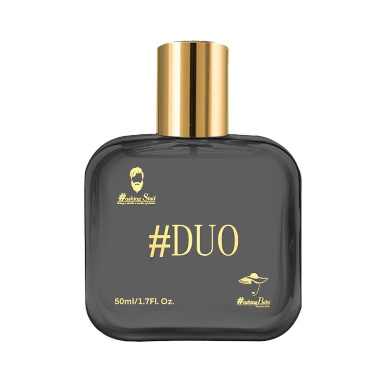 

Hashtag Stud duo perfume unisex eau de parfum amber incense long lasting fragrance men women luxury scent woody oriental perfume 50ML