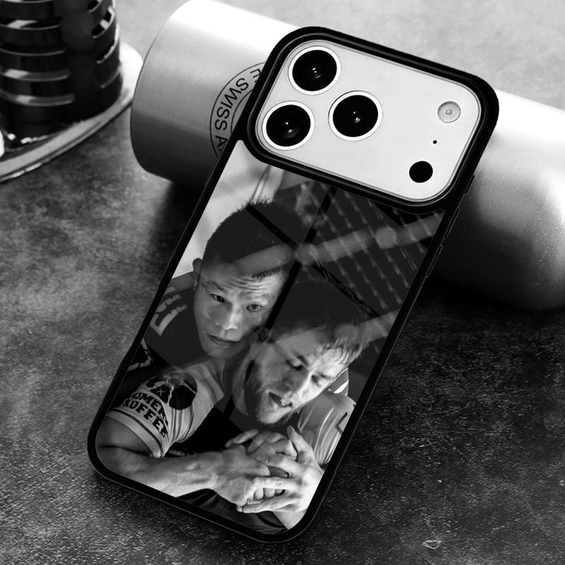 sport Martial Art MMA Fight Jiu Jitsu Phone Case For iPhone 17,16e,15,14,13,12,11,Mini,Pro,MAX soft Silicone Cover