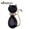 Милая маленькая брошь Rinhoo Crystal в виде гитары с бантом, морской звездой, пчелой, бабочкой, кошкой, слоном, сердцем, животным, насекомым, лацканами, значками, ювелирными изделиями
