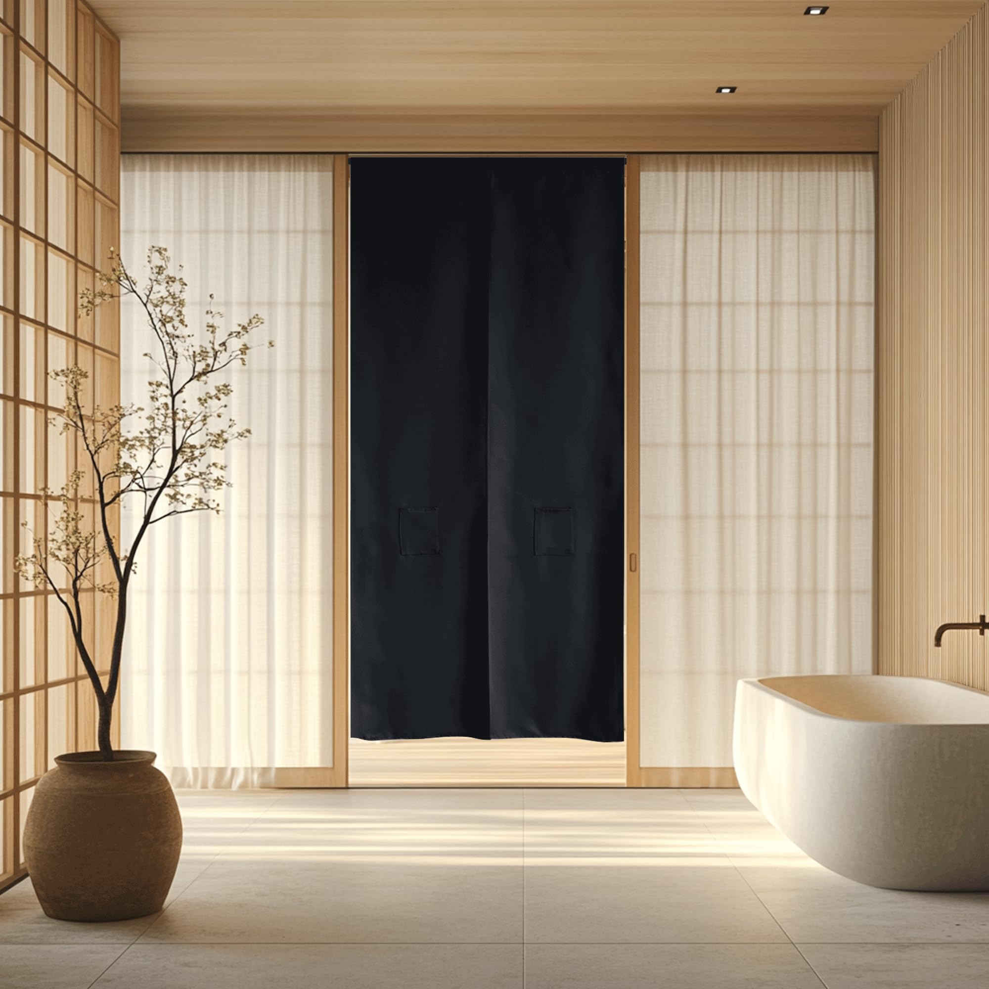 

PONY DANCE 1 степень затемнения Тепловая энергия и защита от западного света для гостиной и 1 ширина Длина 200 см Шторы, Высокоплотная толщина, Блокировка, чёрный