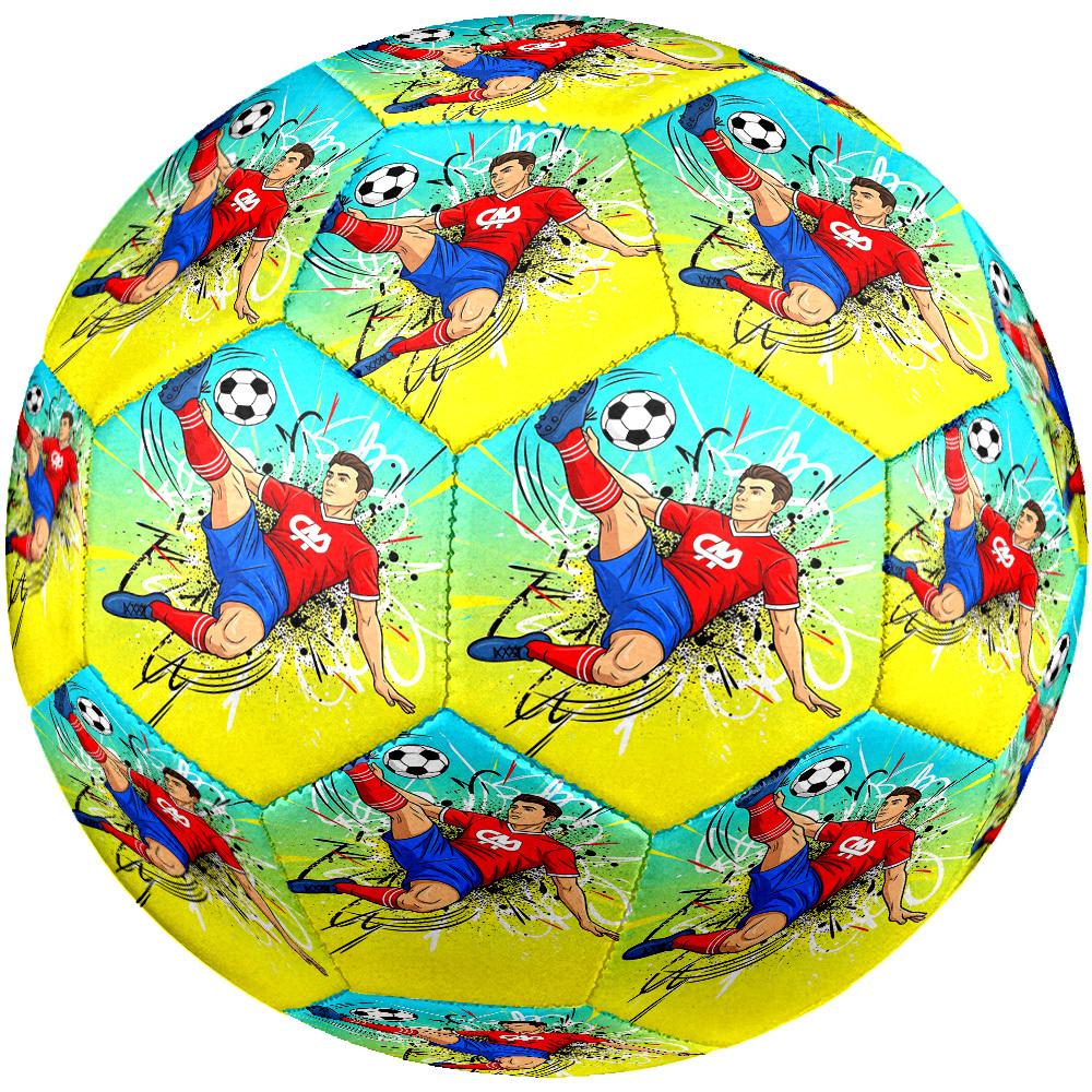 1pc Soccer Player Action Foot-Friendly, Anti-Slip and Wear-Resistant, High Elasticity, Size 5 Indoor/Outdoor Universal Soccer Ball/Football Q60815