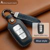 Genuine Leather Flip Key Case for Hyundai Elantra Sonata Tucson Santa Fe Ix35 Ix25 Kia K5 K3 Sportage Sorento Carnival Key Cover