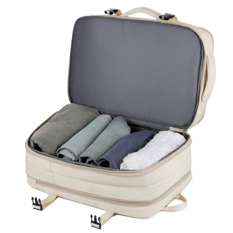 Commuter expansion Business backpack Water-proof travel backpack Multifunctional portable 17-inch computer bag Large capacity