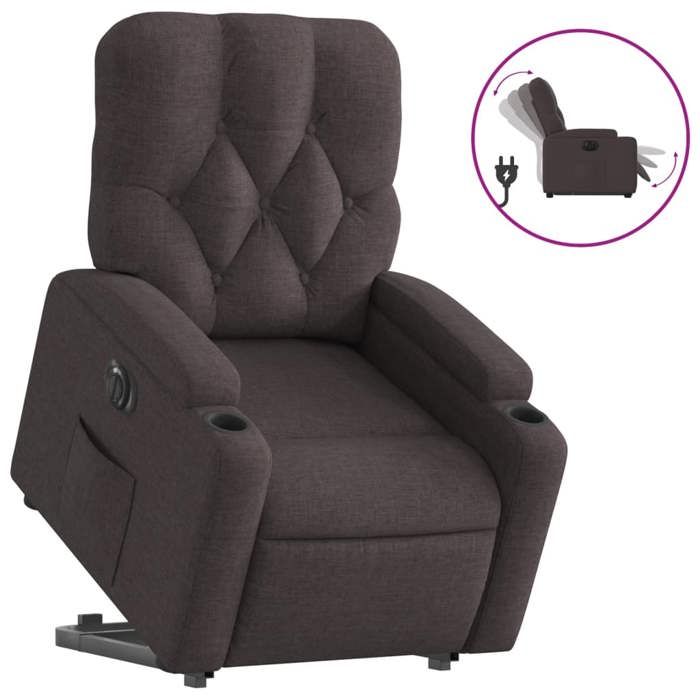 VidaXL Electric Recliner, Relaxation Chair with Adjustable Backrest and Footrest, Living Room Seat, Modern, 3204739