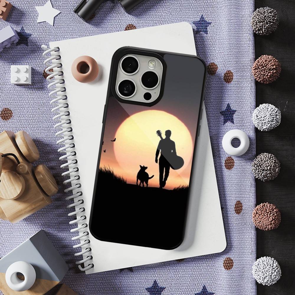Hunter Dog For iPhone 15,Mini,13,Max,11,12,Pro,16,17,14,Plus,For Magsafe,Magnetic Wireless Charging Case