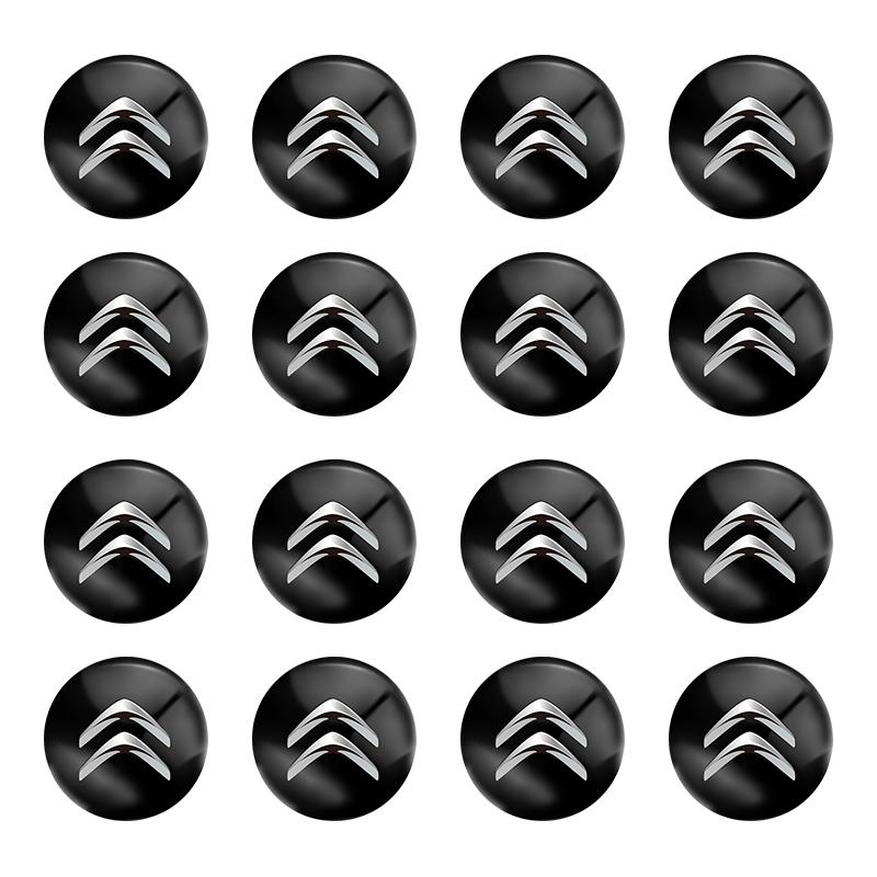 4Pcs For Citroen C1 C2 C3 C4 C5 C6 C8 C4L DS3 DS4 DS5 DS5LS DS6 PVC Door Shock-Absorbing Anti-Noise Gasket Sticker